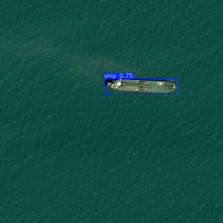 Ship detections